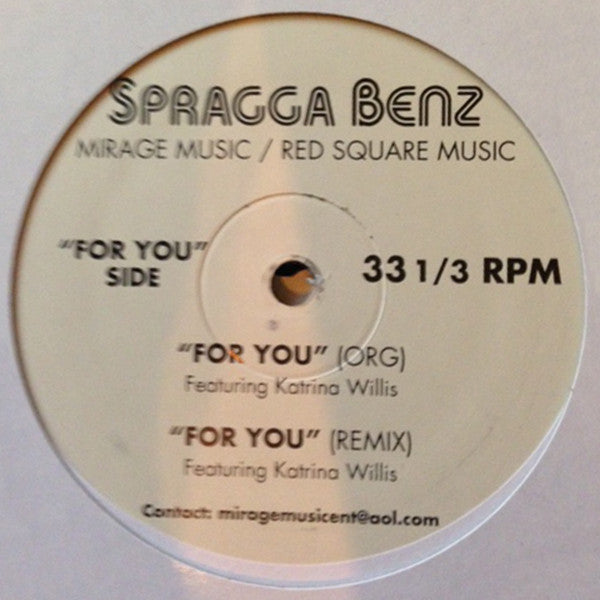 Spragga Benz : Move / For You (12")