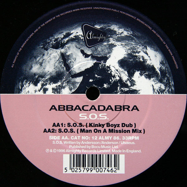 Abbacadabra : S.O.S. (12")