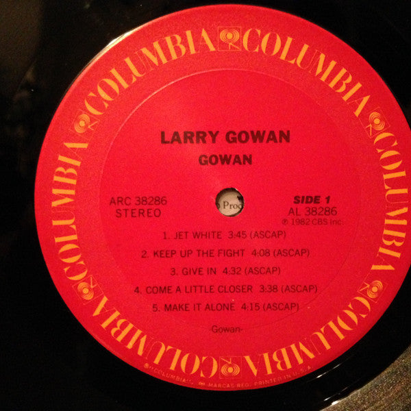 Larry Gowan* : Gowan (LP, Album)