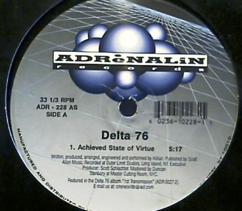 Delta 76 : Achieved State Of Virtue / Absolute Limit (12")
