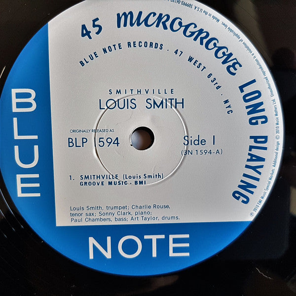 Louis Smith (2) : Smithville (2x12", Album, Mono, Ltd, Num, RE, Gat)