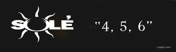 Solé Featuring JT Money & Kandi : 4, 5, 6 (12", Promo)