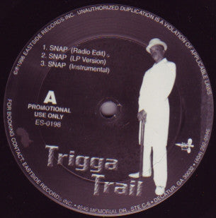 Trigga Trail : Snap / Do U Know (Where Decatur Is) (12", Promo)
