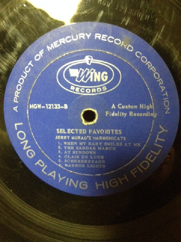 Jerry Murad's Harmonicats : Selected Favorites (LP)