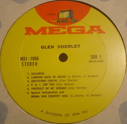 Glen Sherley : Glen Sherley (LP, Gat)