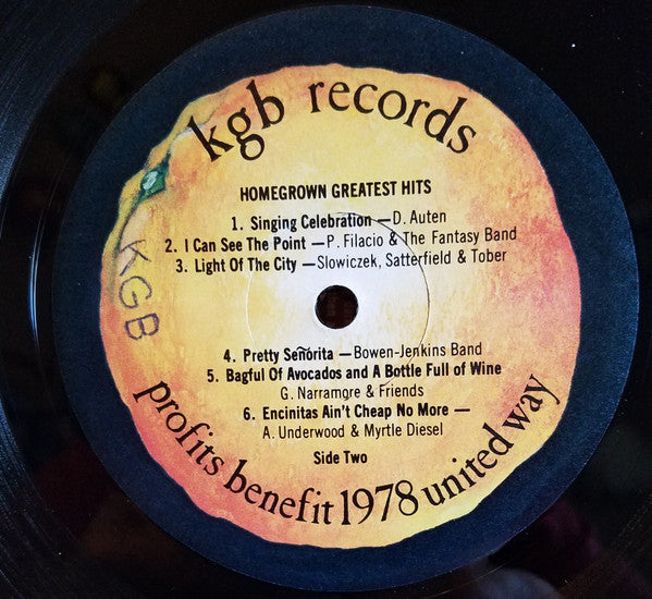 Various : Homegrown Brand Greatest Hits (LP, Comp)
