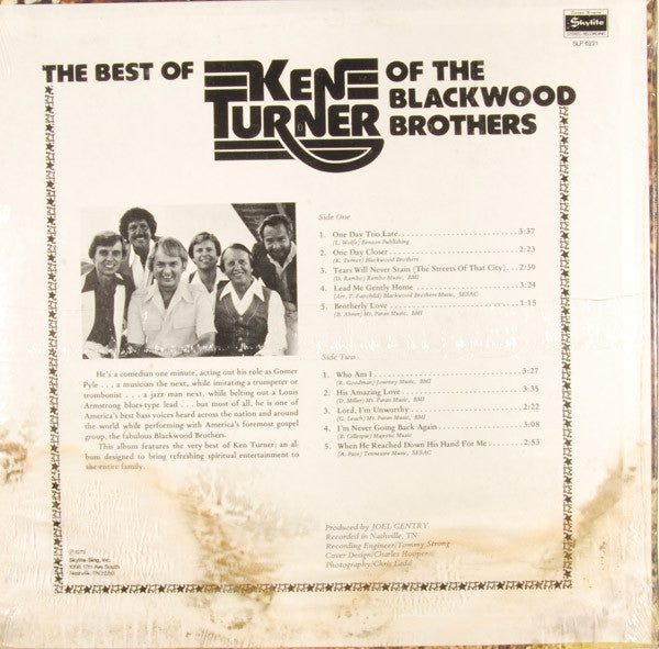 Ken Turner : The Best Of Ken Turner Of The Blackwood Brothers (LP, Comp)