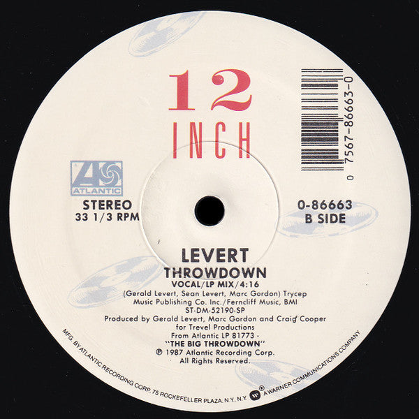 LeVert : Casanova / Throwdown (12")
