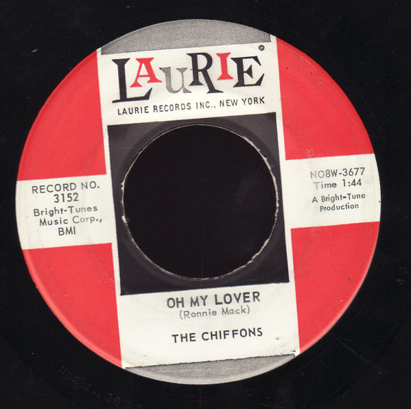 The Chiffons : He's So Fine / Oh My Lover (7", Single, Ind)