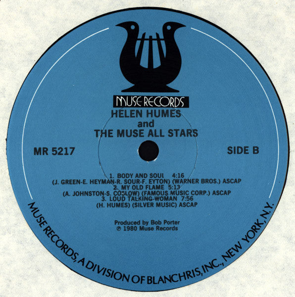 Helen Humes And The Muse All Stars* : Helen Humes And The Muse All Stars (LP, Album)