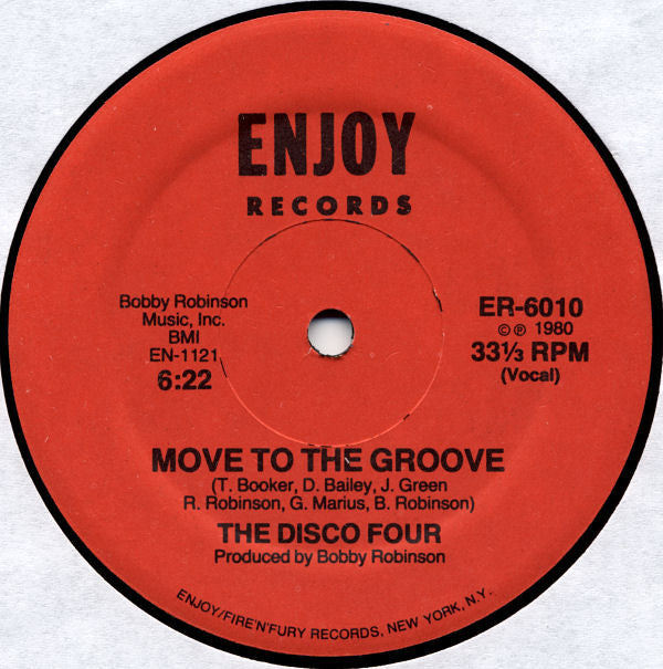 The Disco Four* : Move To The Groove (12")