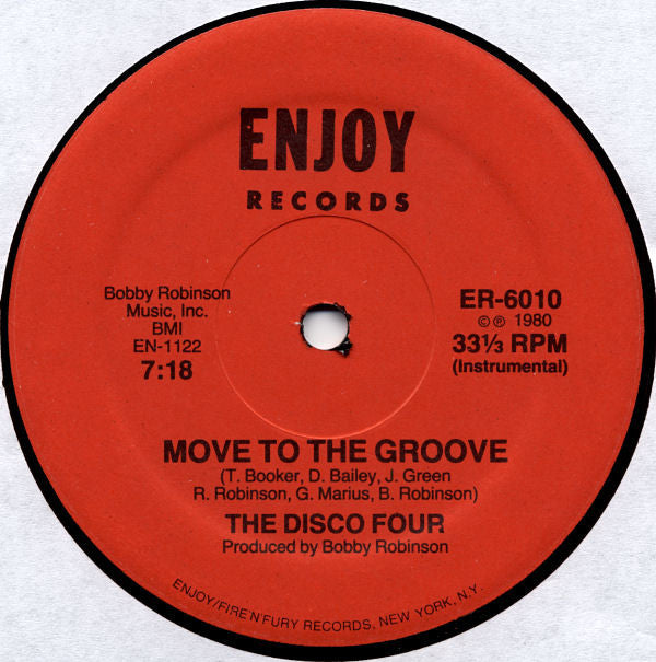 The Disco Four* : Move To The Groove (12")