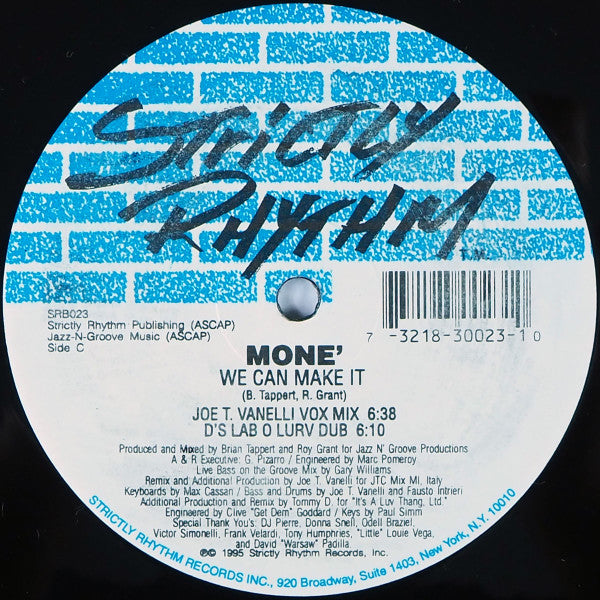 Moné : We Can Make It (2x12")