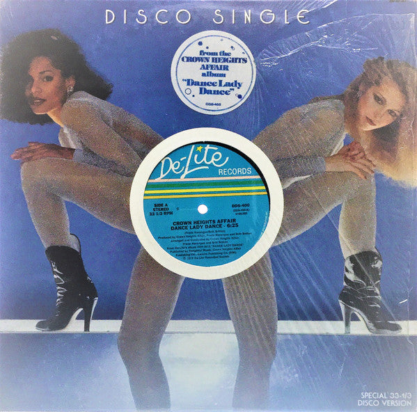 Crown Heights Affair : Dance Lady Dance / The Rock Is Hot (12")