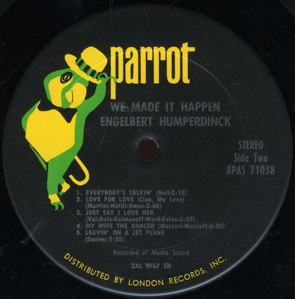 Engelbert Humperdinck : We Made It Happen (LP, Album)