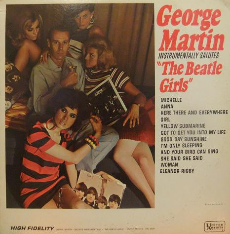 George Martin : George Martin Instrumentally Salutes The Beatle Girls (LP, Album, Mono)
