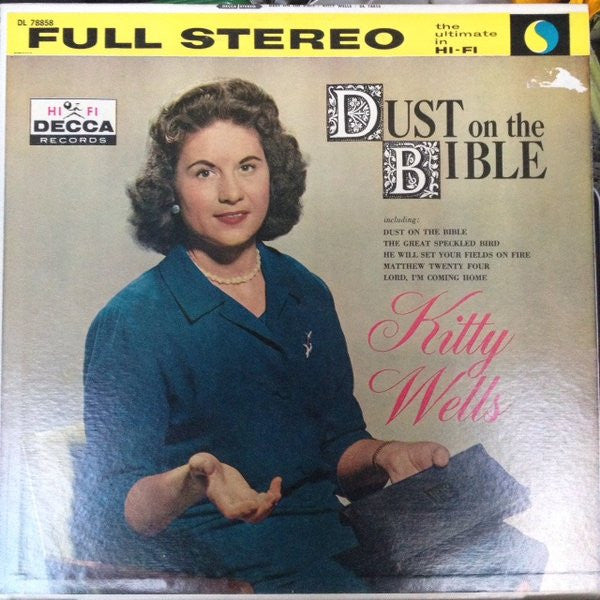 Kitty Wells : Dust On The Bible (LP, Album)
