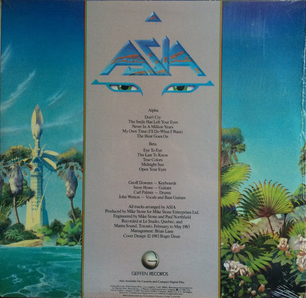 Asia (2) : Alpha (LP, Album, Club)