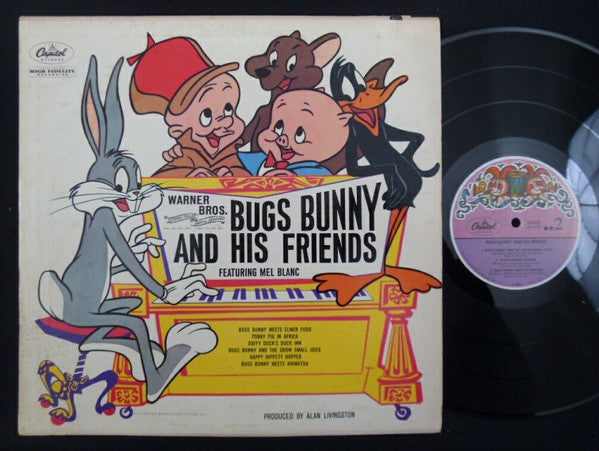 Bugs Bunny & Friends Featuring Mel Blanc : Bugs Bunny And His Friends (LP, Album)