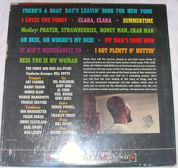 The Porgy And Bess All-Stars : The Jazz Soul Of Porgy & Bess (LP)