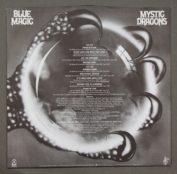 Blue Magic : Mystic Dragons (LP, Album, Pre)
