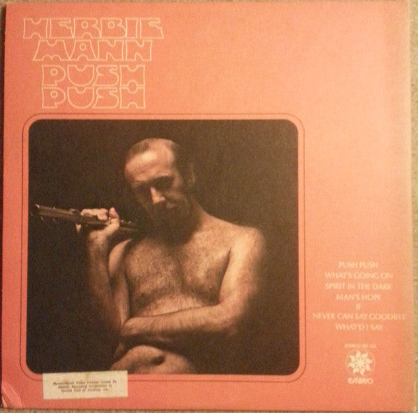 Herbie Mann : Push Push (LP, Album, Club, PR,)