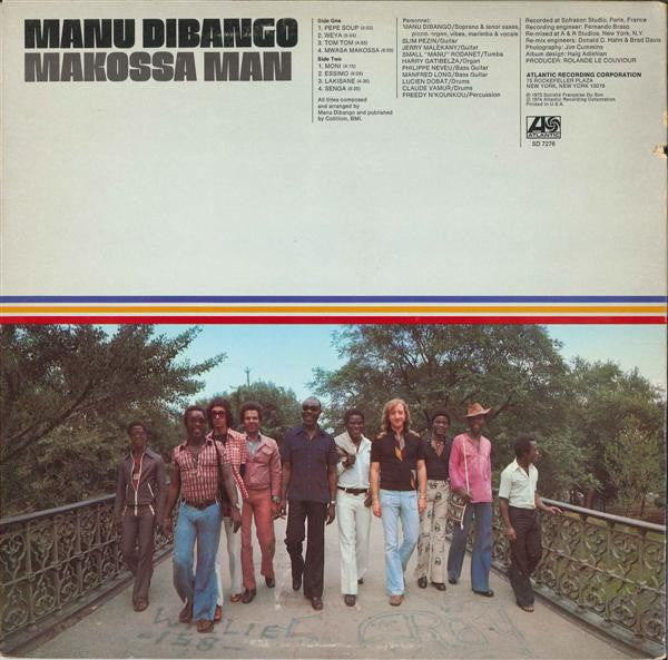 Manu Dibango : Makossa Man (LP, Album, Pre)