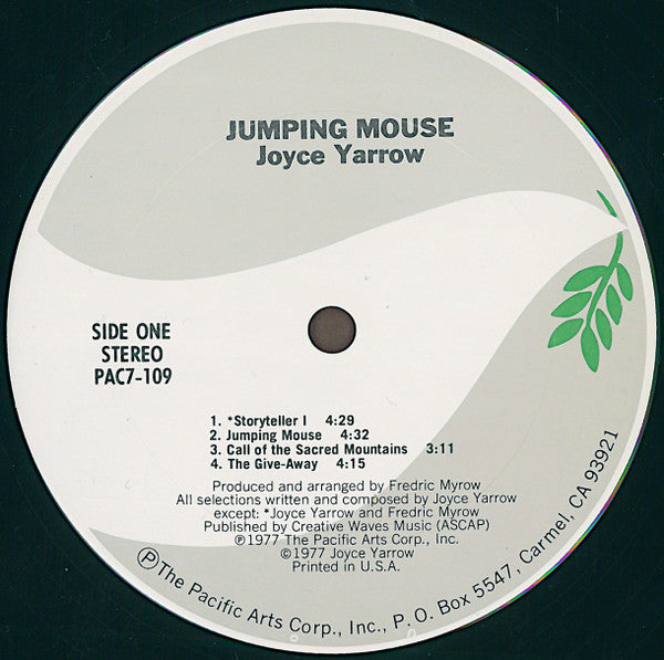 Joyce Yarrow : Jumping Mouse (LP, Album)