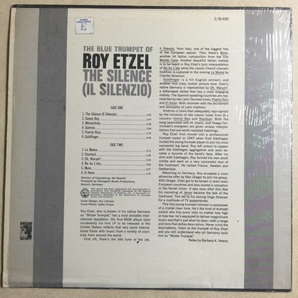 Roy Etzel : The Silence (Il Silenzio) (LP, Album)