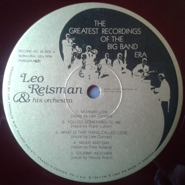 Various : The Greatest Recordings Of The Big Band Era (2xLP, Comp, Red + Box)