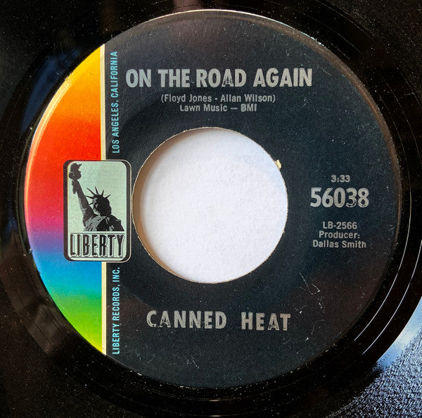Canned Heat : On The Road Again / Boogie Music (7", Single)