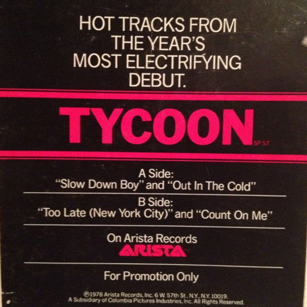 Tycoon (3) : Tycoon (12", Promo)