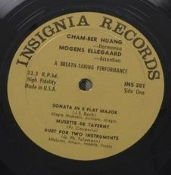 Cham-Ber Huang : A Breath Taking Harmonica Performance (LP, Album)
