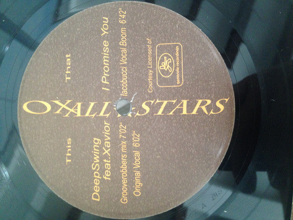 Deep Swing Feat. Xavior : I Promise You (12")