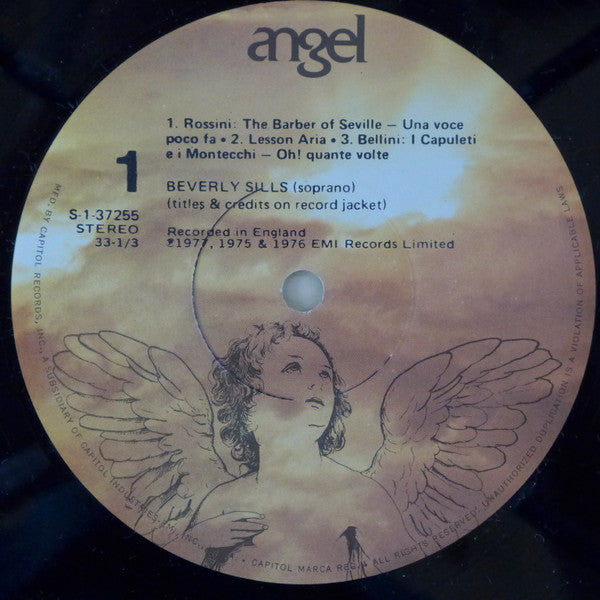 Beverly Sills : Opera Arias (LP, Album, RE)