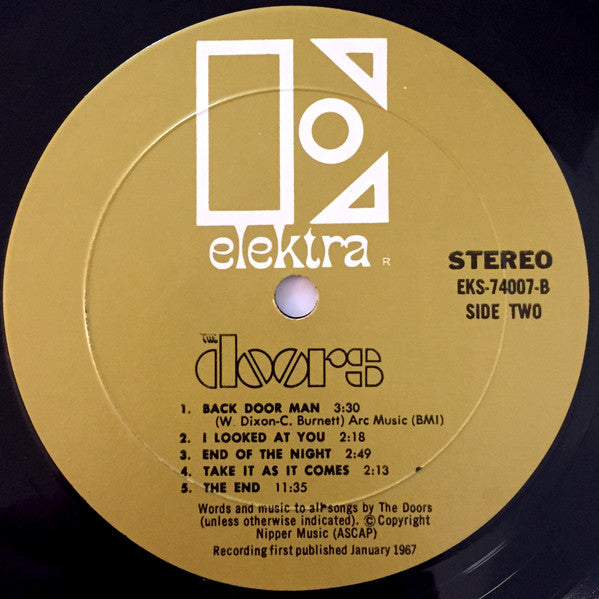 The Doors : The Doors (LP, Album, RP, Mon)