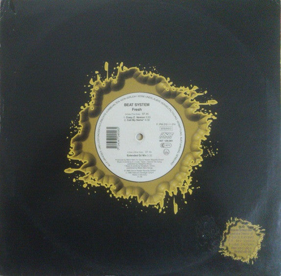 Beat System : Fresh (12")