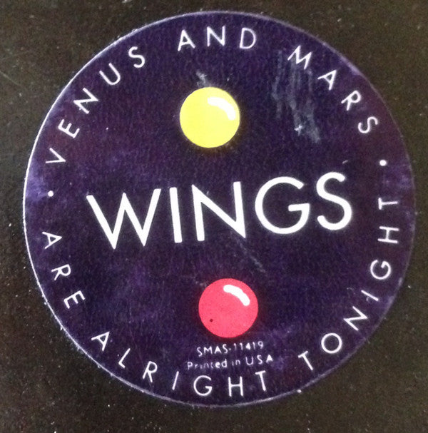 Wings (2) : Venus And Mars (LP, Album, Gat)
