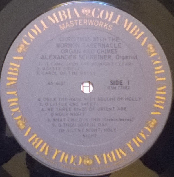 Mormon Tabernacle Organ And Chimes, Alexander Schreiner : Christmas With The Mormon Tabernacle Organ And Chimes (LP, RE)