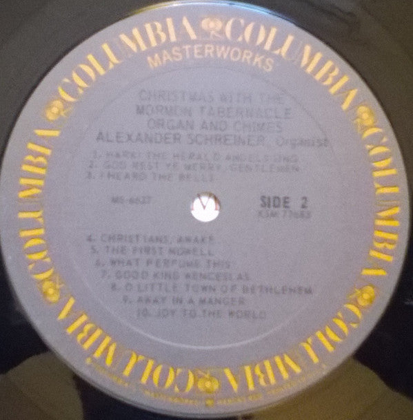 Mormon Tabernacle Organ And Chimes, Alexander Schreiner : Christmas With The Mormon Tabernacle Organ And Chimes (LP, RE)