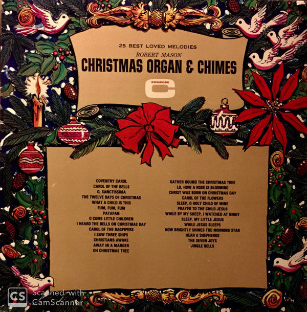 Robert Mason (5) : Christmas Organ & Chimes (LP, Album, Gat)