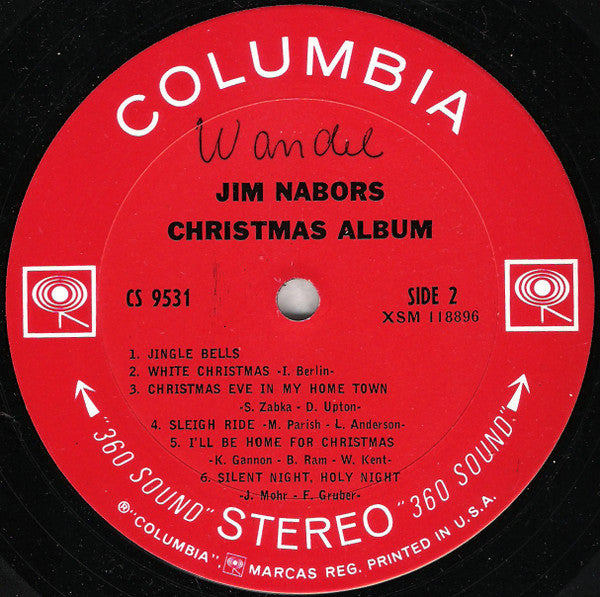 Jim Nabors : Jim Nabors' Christmas Album (LP, Album, Ter)
