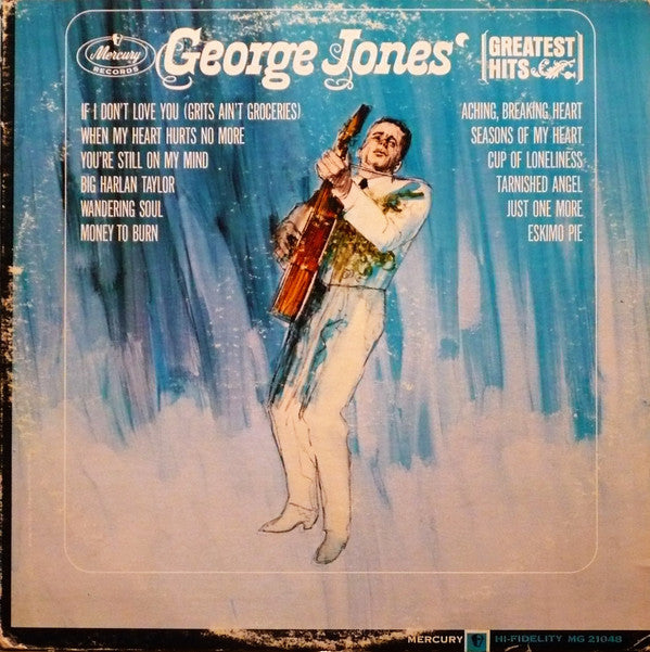 George Jones (2) : George Jones' Greatest Hits - Vol. II (LP, Comp, Mono, Promo)