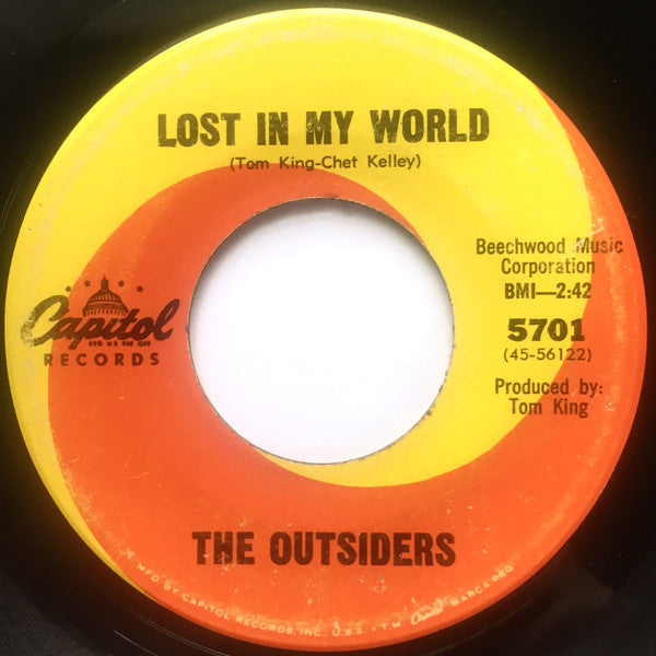 The Outsiders (4) : Respectable / Lost In My World (7", Single, Los)