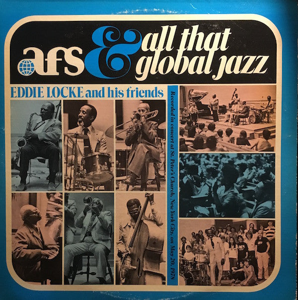 Eddie Locke Sextet : "Afs And All That Global Jazz" (LP, Album)