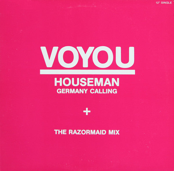 Voyou : Houseman / Germany Calling (12")