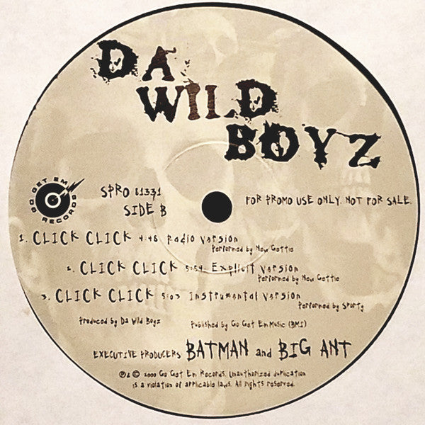 Da Wild Boyz : Drop That Soulja Rag / Click Click (12", Promo)