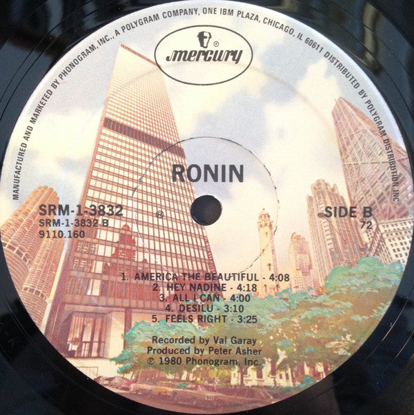 Ronin (15) : Ronin (LP, Album, 72 )