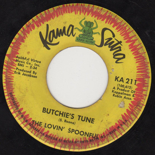 The Lovin' Spoonful : Summer In The City (7", Single, Sou)