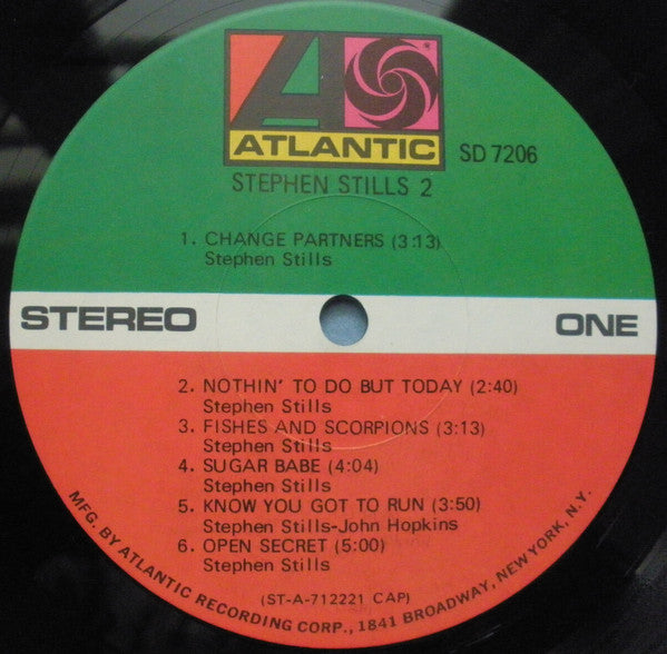 Stephen Stills : Stephen Stills 2 (LP, Album, CAP)